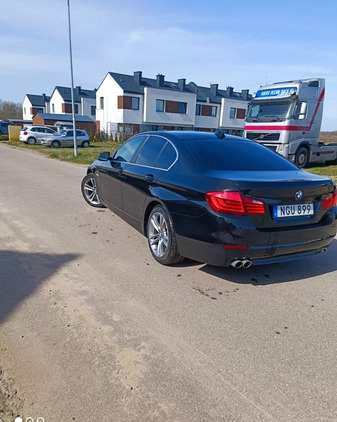 BMW Seria 5 cena 42500 przebieg: 198000, rok produkcji 2013 z Środa Wielkopolska małe 56